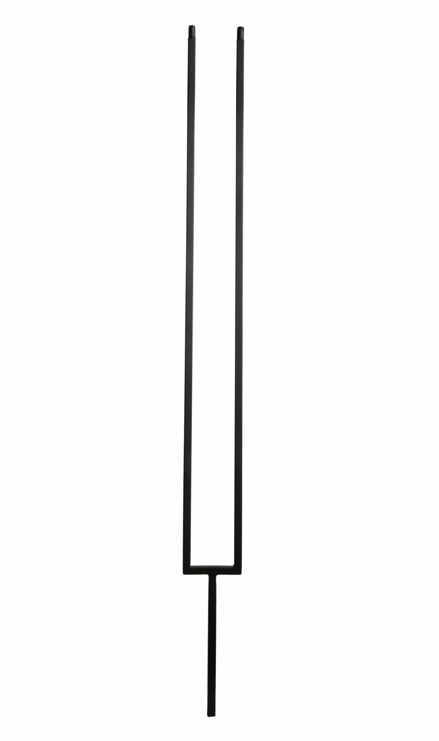 Rectangle Split Iron Baluster in Squared Tube image 0