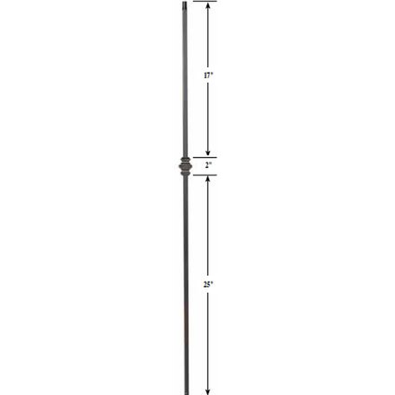 Single Knuckle Iron Baluster image 2