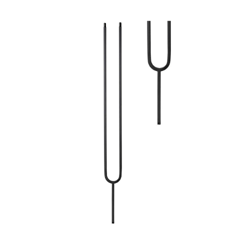 Oval Split Iron Baluster in Squared Tube
