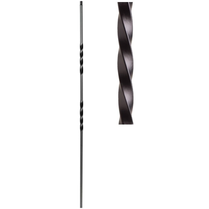 Double Twist Iron Baluster image 0