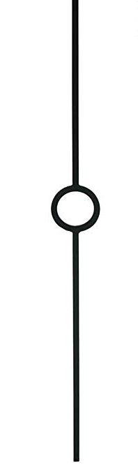 Single Ring Iron Baluster