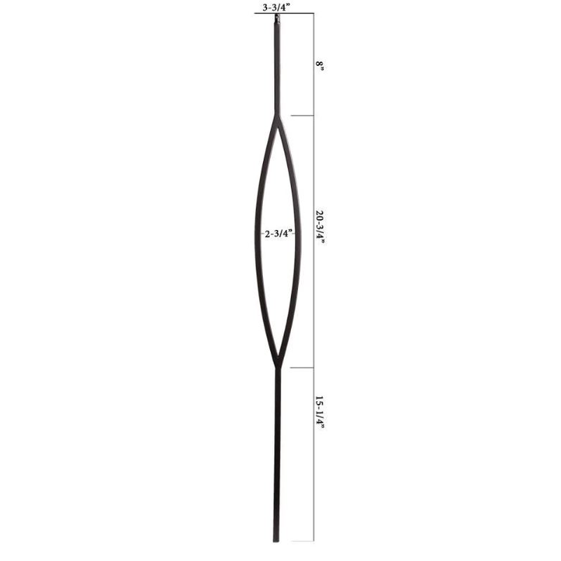 Marquis Modern Iron Baluster image 1