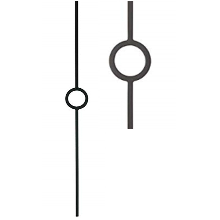 Single Ring Iron Baluster image 0