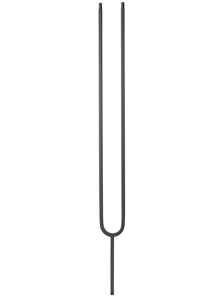 Oval Split Iron Baluster in Squared Tube image 0