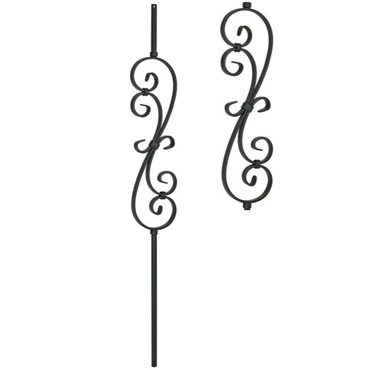 Skinny Scroll Iron Baluster image 0