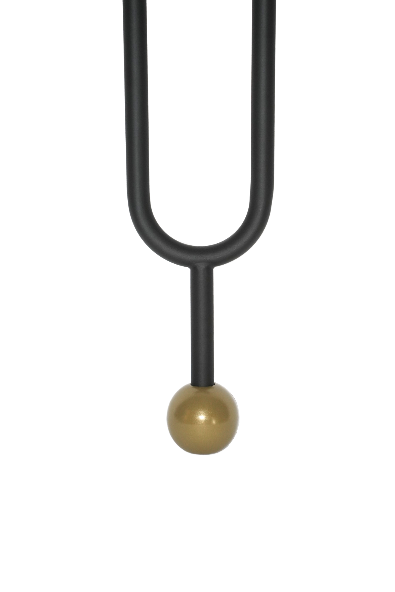 Aurea Orb Oval Split Round Bar Iron Baluster