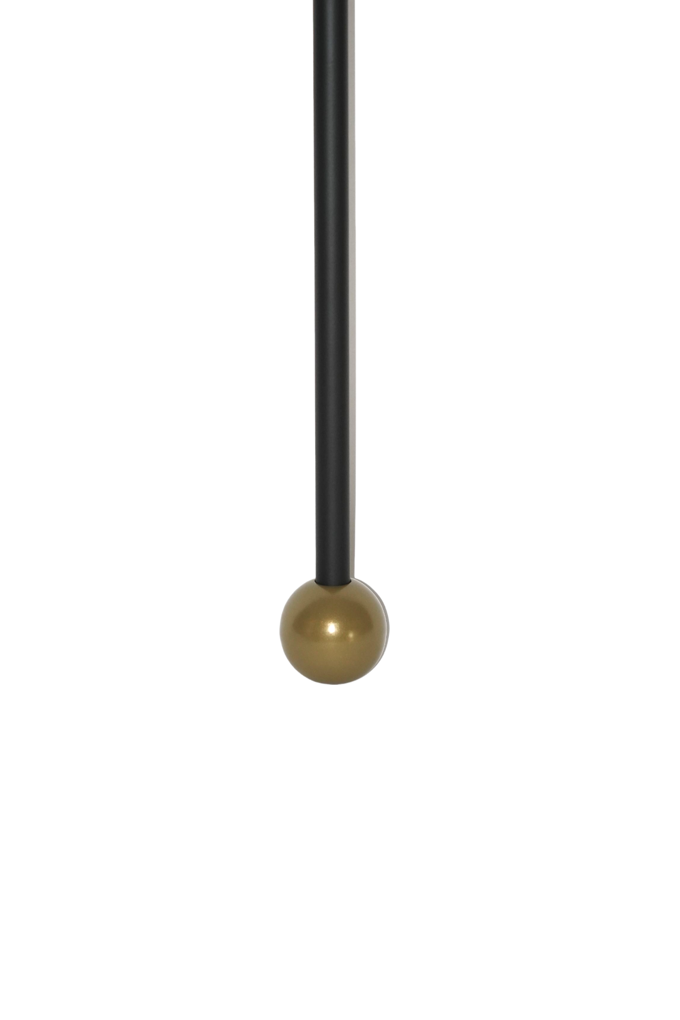 Aurea Orb Plain Round Bar Iron Baluster