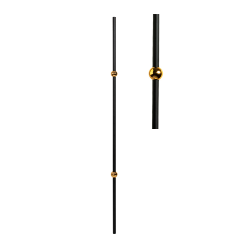 Sphere Iron Baluster in Gold