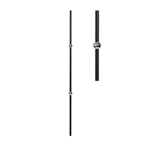 Sphere Iron Baluster in Chrome