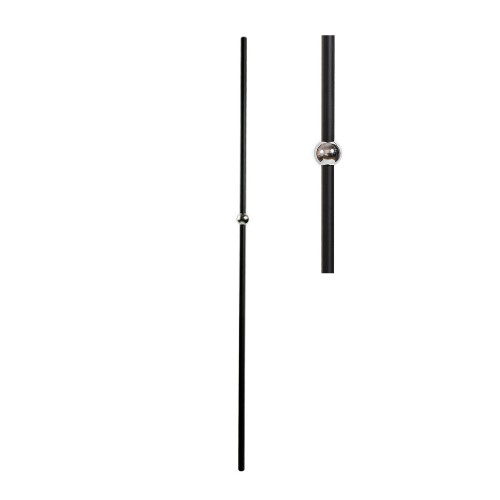 Sphere Iron Baluster in Chrome