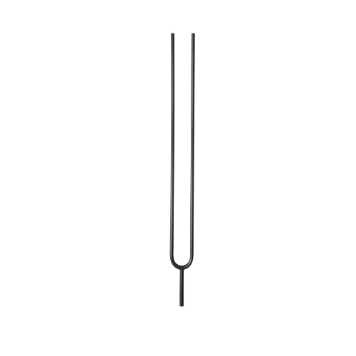 Oval Split Iron Baluster in Round Tube