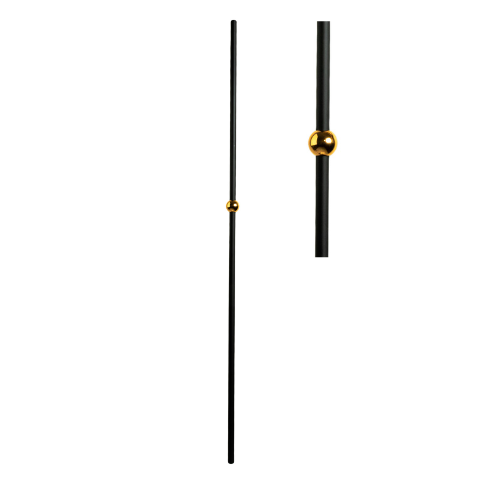 Sphere Iron Baluster in Gold