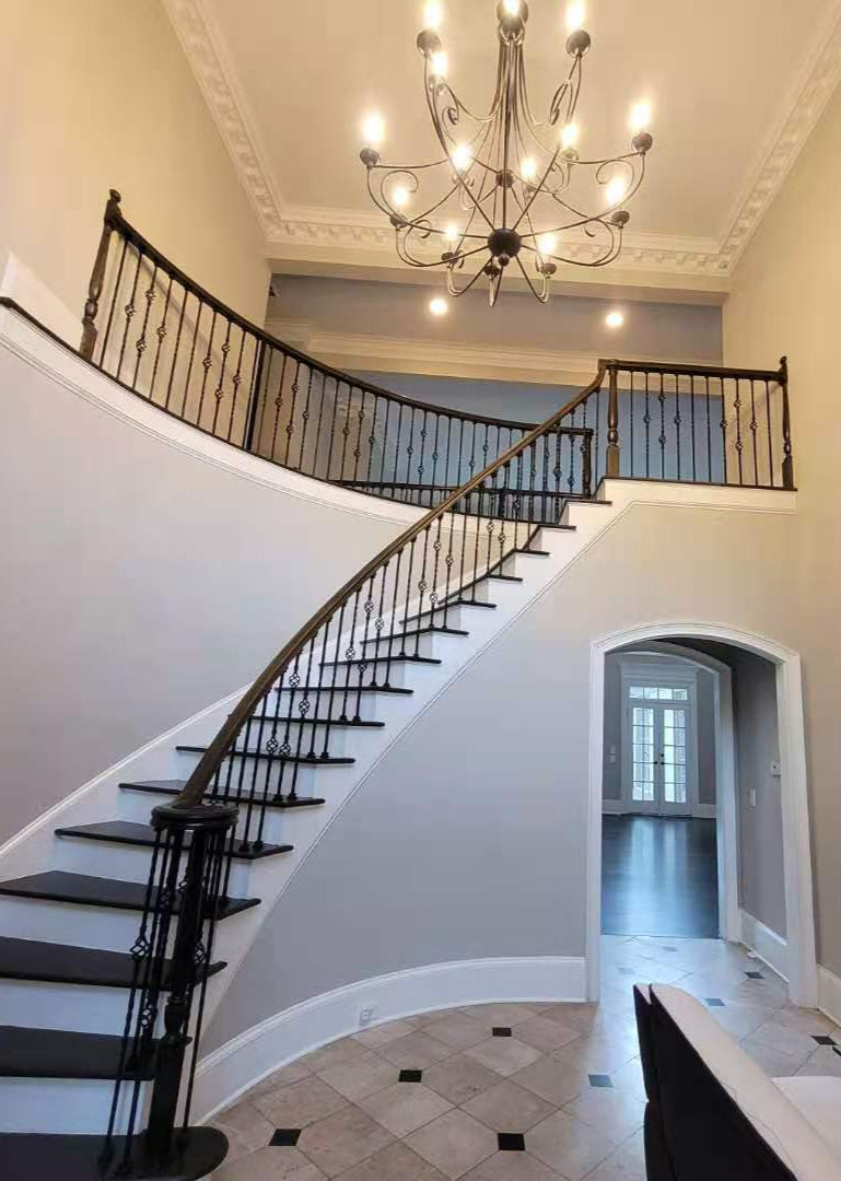 Double Basket Iron Baluster image 3