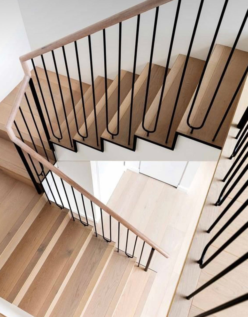 Oval Split Iron Baluster in Squared Tube image 2