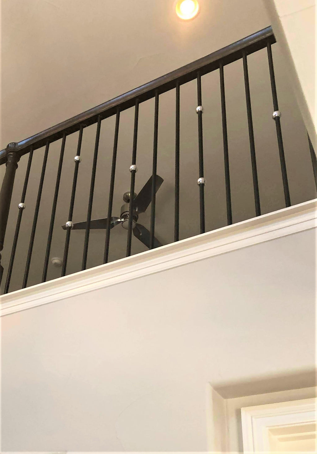 Sphere Iron Baluster in Chrome